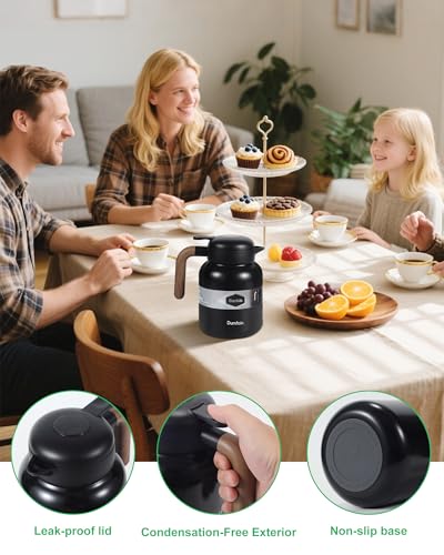 45 Oz Thermal Coffee Carafe (44 Ounces / Black)