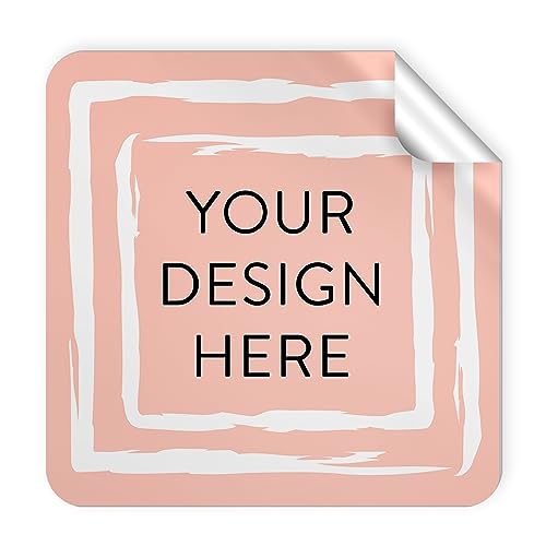 100 Custom Vinyl Stickers (100 Count)