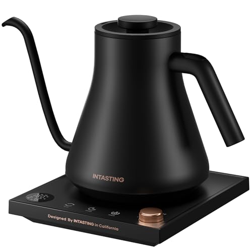 Gooseneck Electric Kettle (Black)