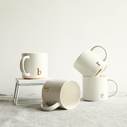 Ceramic Coffee Mug (gold-b)