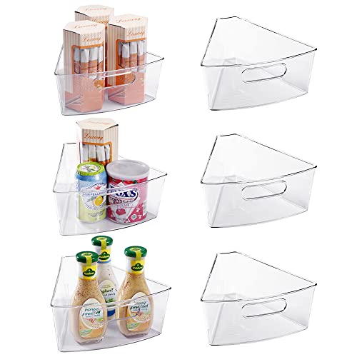 Lazy Susan Cabinet Organizer Bins for Kitchen 6 Pack (For 32" Lazy Susan 6 Pack)