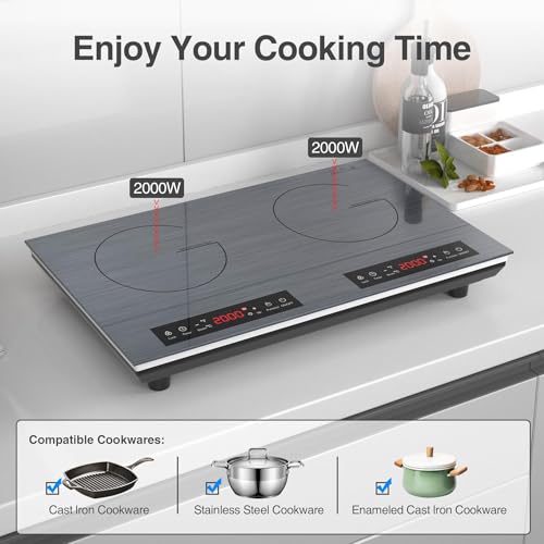Double Induction Cooktop