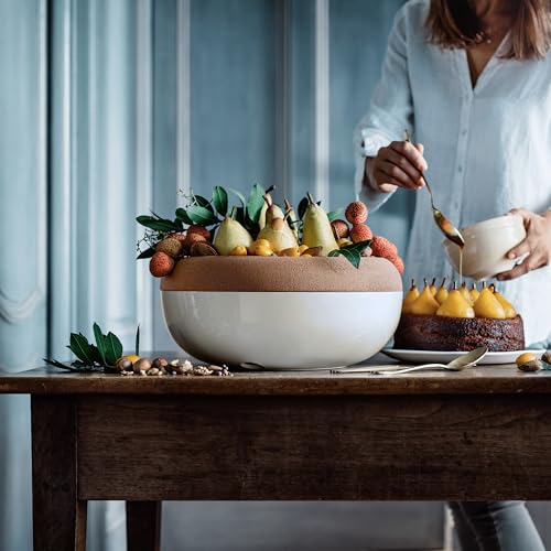 Large Fruit & Vegetable Storage Bowl (Crème / 14.1")