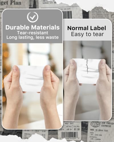 4x3 Inch Thermal Labels (4"x3" / White)