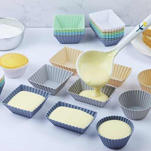 12 Pack Silicone Cupcake Liners (12 Count)
