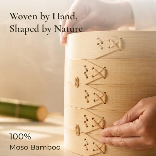 Bamboo Steamer Basket 12