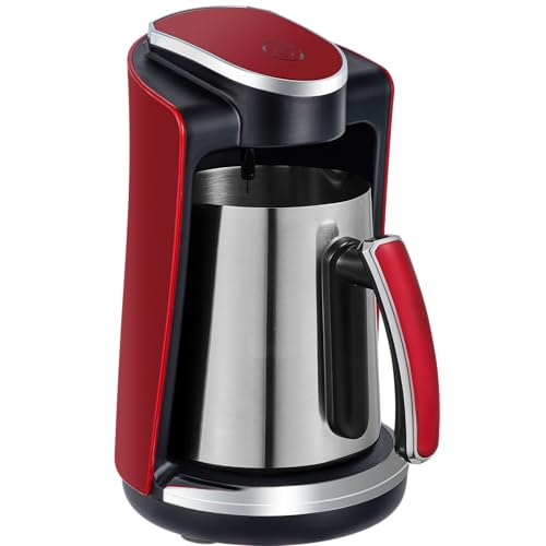 One Touch Mediterranean Coffee Maker (Red)