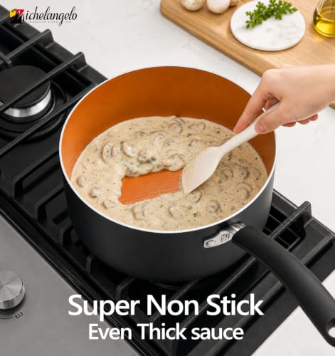4 Quart Sauce Pan with Lid (Copper / 4QT)