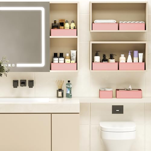 Drawer Organizer Clothes (Pink / 16 Pack)