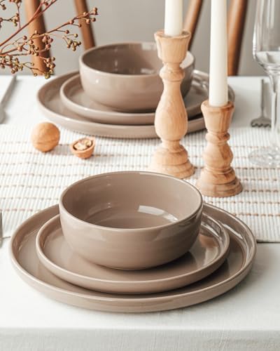 Milkyway 24 Piece Stoneware Dinnerware Set (24 Count)