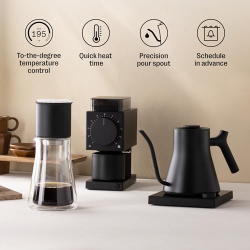 Stagg EKG Pro Studio Gooseneck Electric Kettle (Matte Black / EKG Pro Studio)