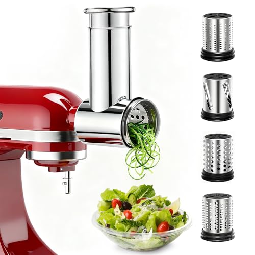 Slicer Shredder Attachments for Stand Mixers (Slicer Shredder-4pcs)