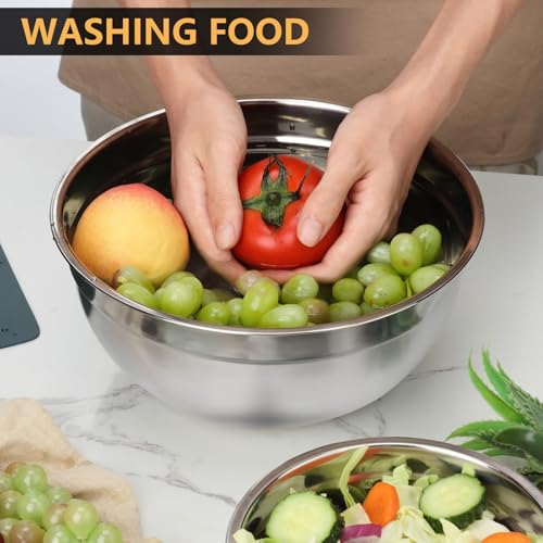 7 Piece Mixing Bowls with Lids Set (7 Count)
