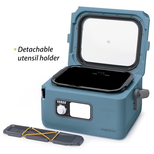06017 8 Quart Nomad Traveling Slow Cooker (BLUE)