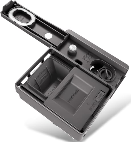 Upgraded W10876529 Dishwasher Detergent Dispenser Compatible with Whirlpool Kenmore Jenn