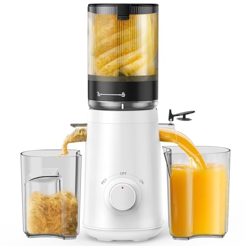 Cold Press Juicer Machine (Classic White)