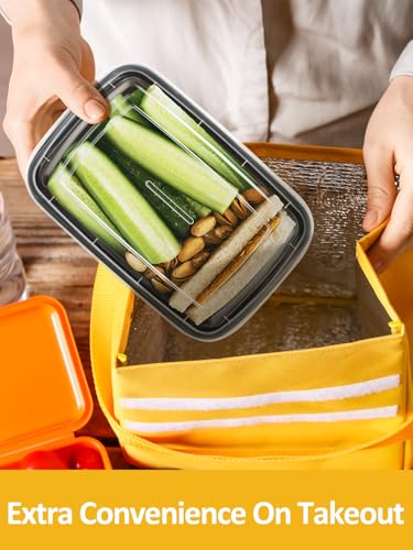 40 Sets 38oz Meal Prep Container (1 Compartment-38oz)