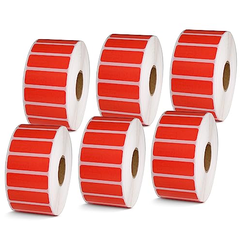 1.5" x 0.5" 38 mm x 13 mm (1.5 in x 0.5 in / Red)