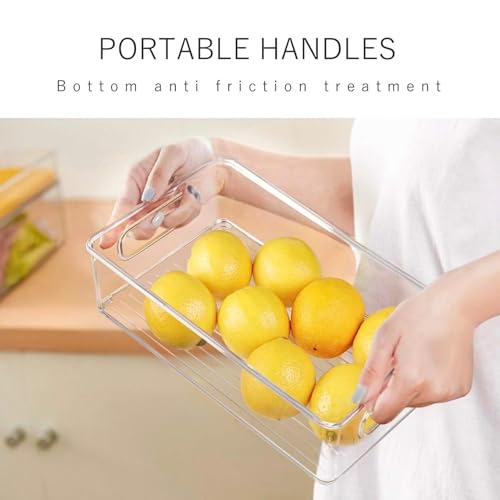 6 Pack Refrigerator Organizer Bins (6 Pack)