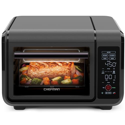 Air Fryer Toaster Oven Combo (Black)