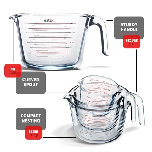 Mixing Bowls with Measuring Cups & Measuring Spoons 17 Piece Set