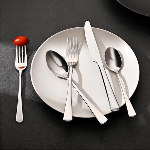 18 10 Stainless Steel Flatware (Silver / 20-Piece)