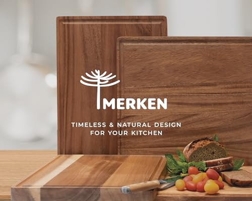 Large Walnut Wood Cutting Board (15"L x 12"W / Walnut)