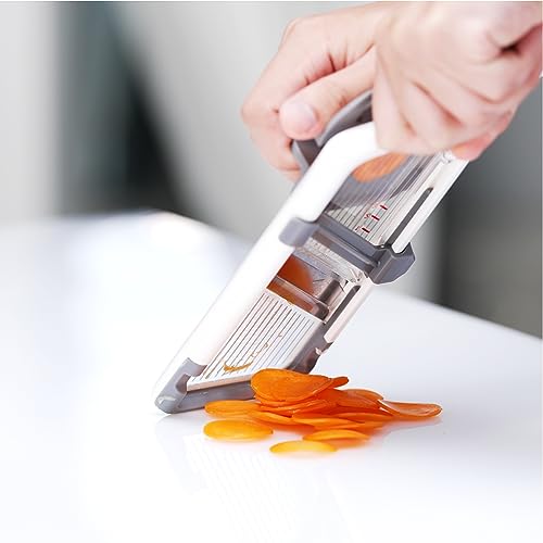 Adjustable Handheld Mandoline Slicer for Kitchen