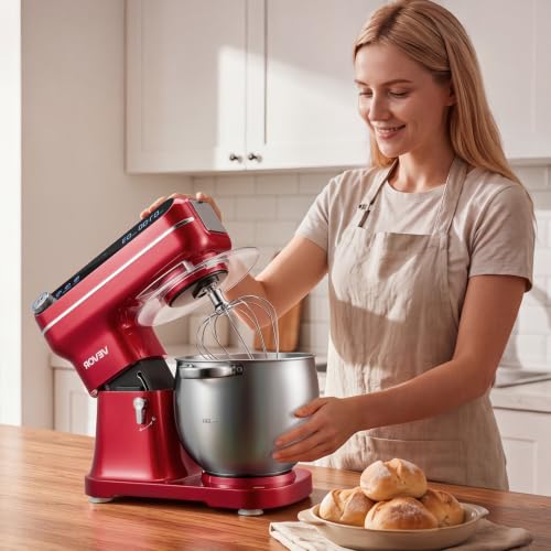 7.4 Qt Tilt Head Stand Mixer 500W Metal Electric Dough Mixer (7L)