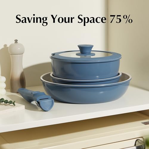 Ceramic Cookware Set (Blue)