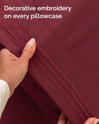 Full XL Sheets (25 - Burgundy / Full XL)