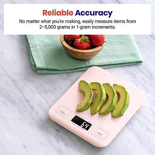 Food Kitchen Scale (Pink)