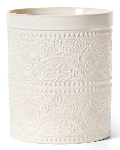 Kitchen Utensil Holder (Antique White)