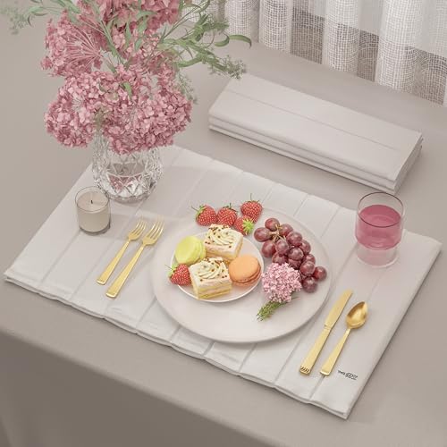 Stone Drying Mat for Kitchen Counter (PU-White)