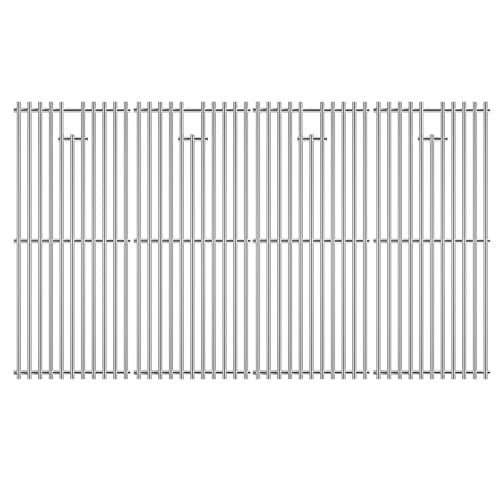 19 3 4" Stainless Steel Cooking Grates Replacement for Chargriller 2121 (19.75" x 27")