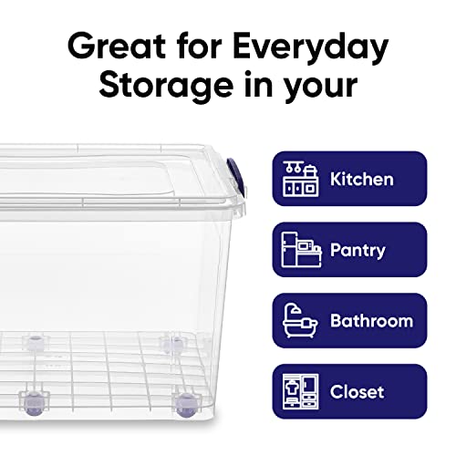 Storage Bins with Lids