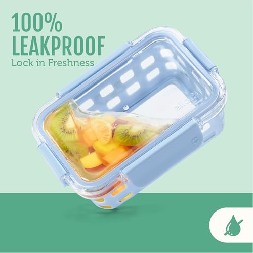 Duraglass 3.4 Cup Glass Meal Prep Containers (Olive Tree / 3.4 Cup)