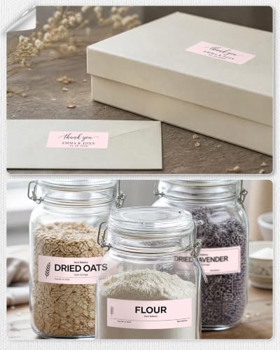 3x1 Inch Thermal Labels (3"x1" / Pink)
