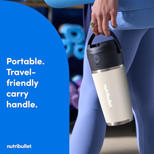 Flip Portable Blender with Insulated Cup (20 oz / Linen)