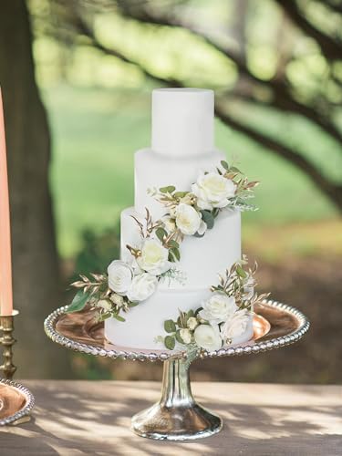 3Pcs Premade Cake Flowers (3 Count)