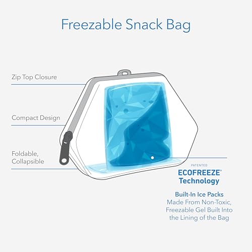 Freezable Snack Bag (True Blue / Snack Bag)