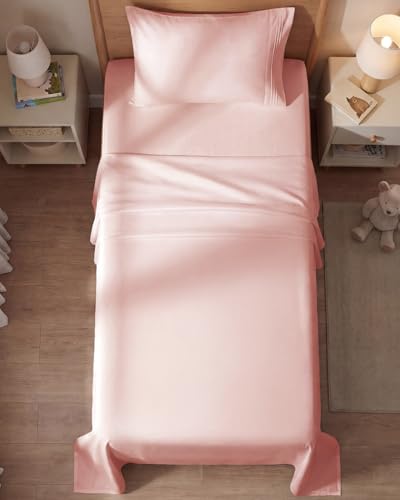 Twin Size 3 Piece Sheet Set (31 - Baby Pink / Twin)