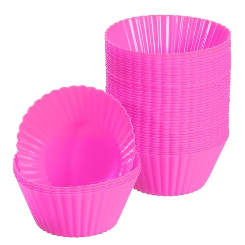 42Pcs Silicone Cupcake Liners