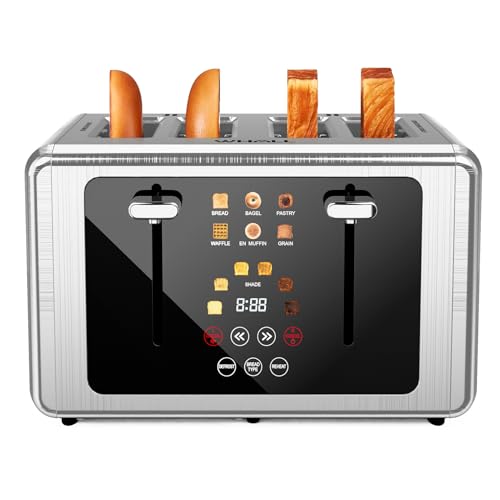 Smart 4 Slice Toaster with Touchscreen (silver)