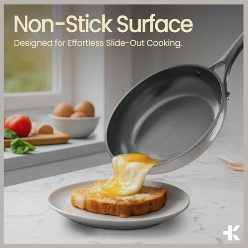 Bakken 12 Piece Ceramic Cookware Set (Cream / Pack of 12)