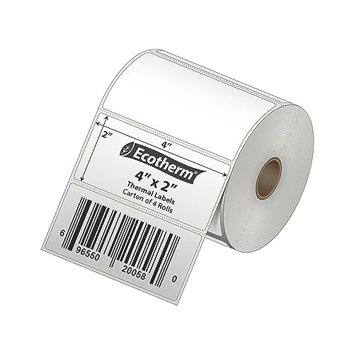 4" x 2" Thermal Labels (3040 Count)