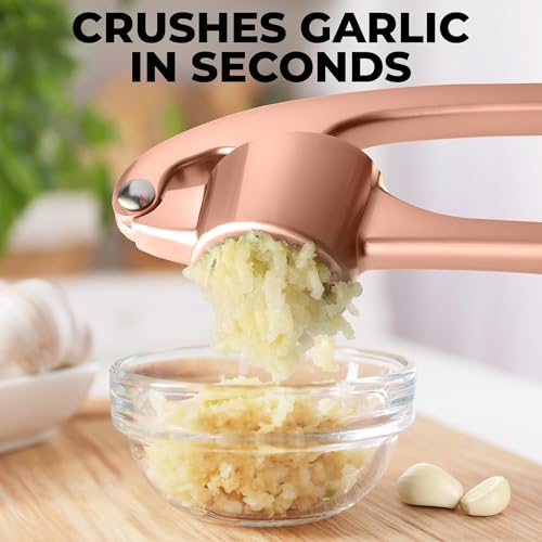 Large Premium Garlic Press Set