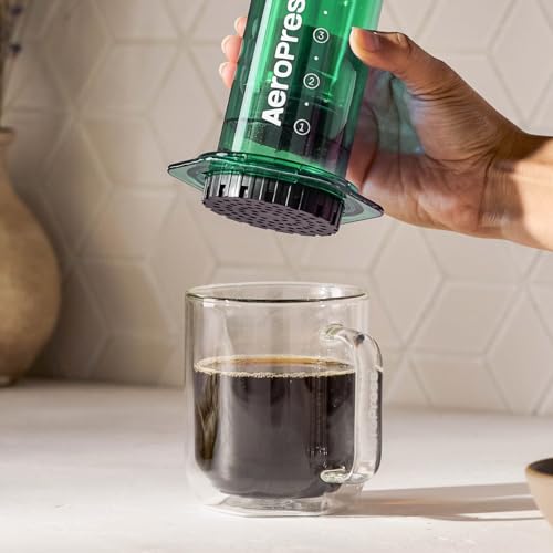 Clear Green Coffee Press (Green / Standard)