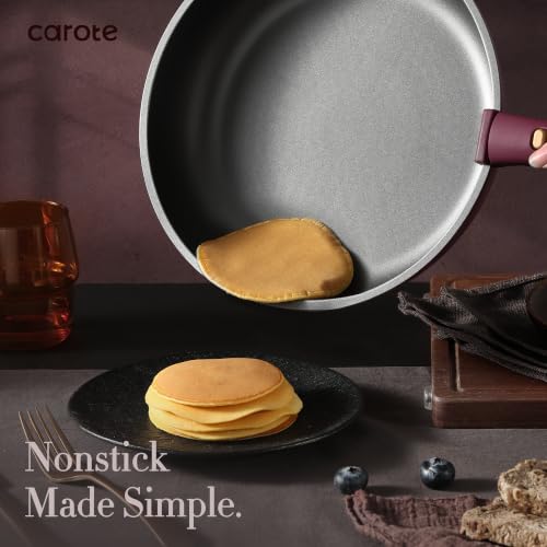 32pcs Pots and Pans Set Non Stick (Gold Ultra Violet / 32 Piece)