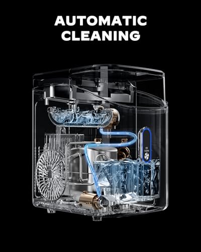 Nugget Ice Maker Countertop (Dark / 33 lbs)